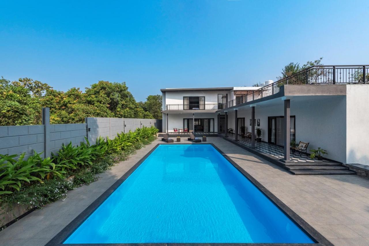 Saffronstays Mayfair Gardens 4 Bedroom Petfriendly Pool Villa Алібаґ Екстер'єр фото