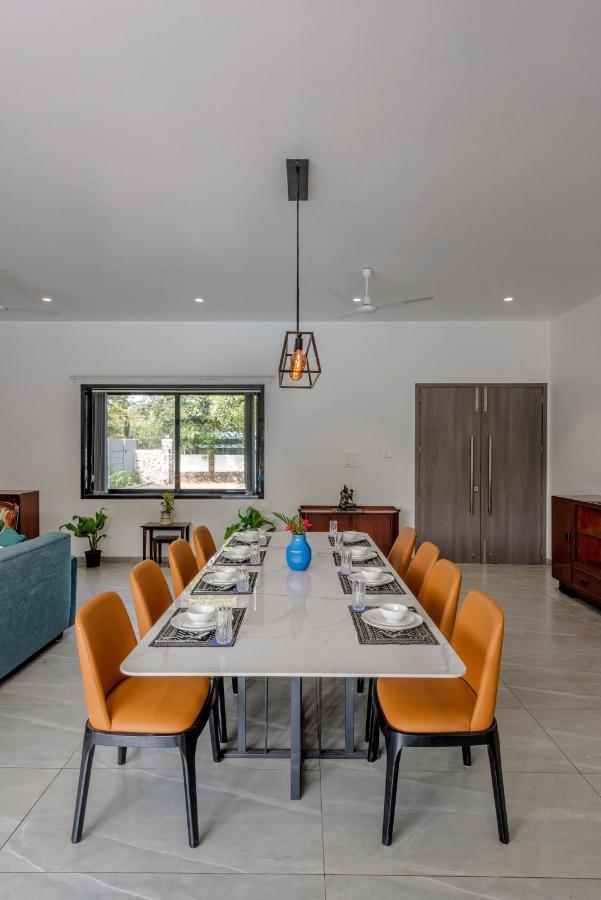 Saffronstays Mayfair Gardens 4 Bedroom Petfriendly Pool Villa Алібаґ Екстер'єр фото