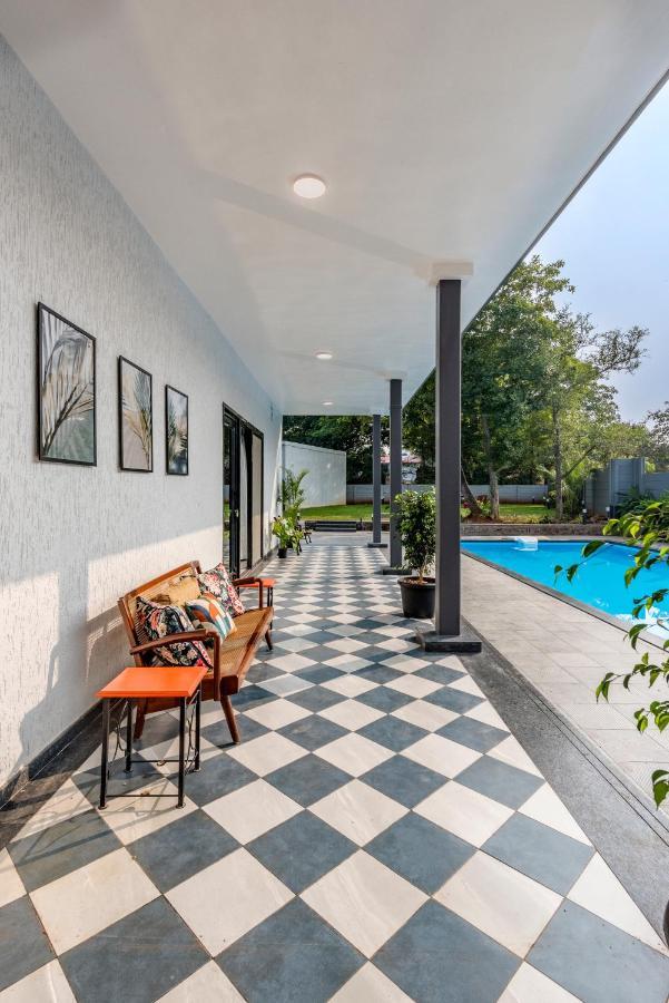 Saffronstays Mayfair Gardens 4 Bedroom Petfriendly Pool Villa Алібаґ Екстер'єр фото